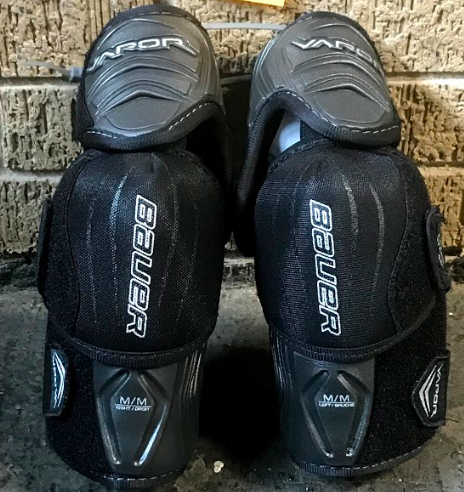 Junior New Medium Bauer Vapor X900 Lite Elbow Pads 2