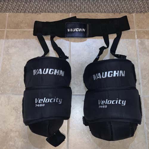 Vaughn Velocity 7460 Knee Thigh Guards W/ Garter Belt