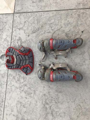 Used Intermediate All Star System 7 Catcher's Set