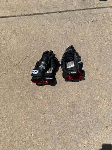 Black Used Senior Bauer Vapor X80 Gloves 14"