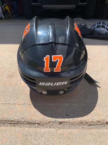 Black Used Large Bauer 4500 Helmet