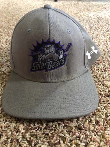Gray Men's Orlando Solar Bears Medium/Large Under Armour Hat