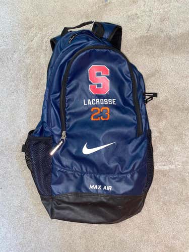 Syracuse Lacrosse Team Backpack *team Issues*