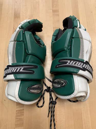 Warrior Hypno Lacrosse Gloves 12" Forest Green