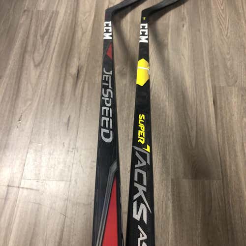 2 Pack - CCM Jetspeed and AS1 Hockey Stick MCDAVID P28 / 75 Flex/ RH