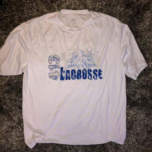 White Men's Large  Shirt
