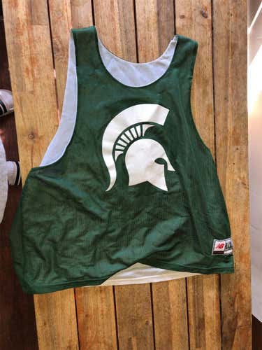 Michigan State Lacrosse Reversible Pinnie