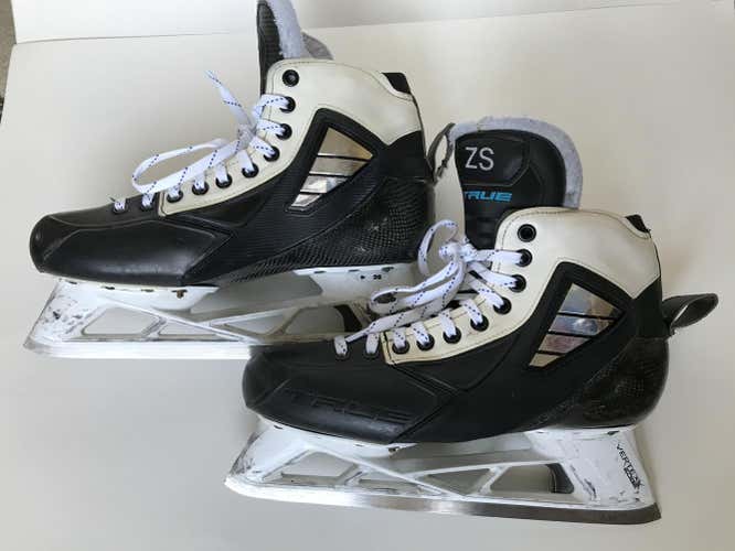 Pro Return True Goalie Skates with Bauer Holders - Size 9.5