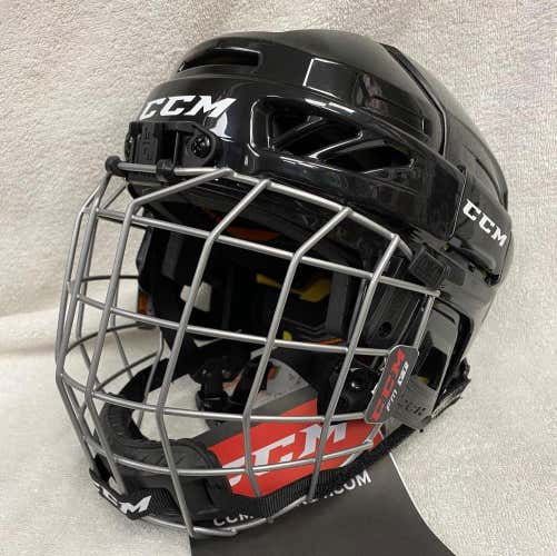 Black New Youth CCM Fitlite 3DS Helmet