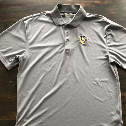 *NEW* [Pro Stock] NHL Pittsburgh Penguins Polo Shirt