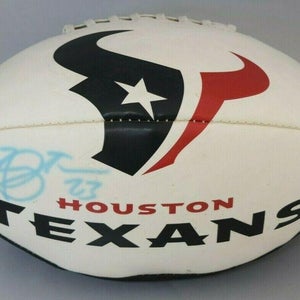 Authentic Autographed Arian Foster Football - no COA