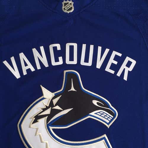 Vancouver Canucks Adidas Climalite Size 54