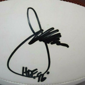 Authentic Autographed JOE GIBBS Football - no COA