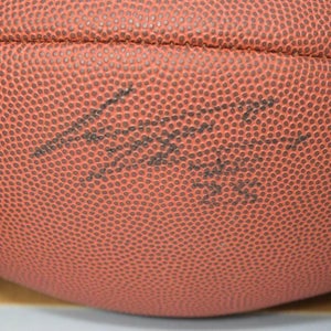 Authentic Autographed To Be Identified Football Player number 25