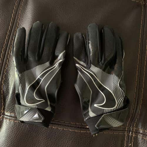 Used Nike Vapor Shield Football Receiver Gloves Youth Medium