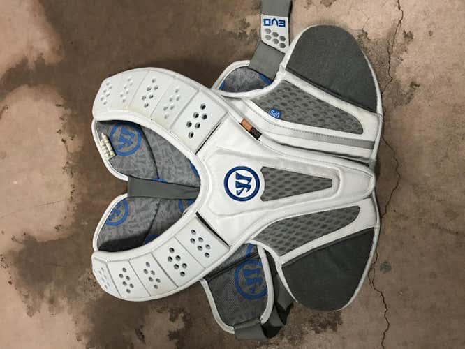 Used Medium Warrior Evo Pro HitLyte Shoulder Pads