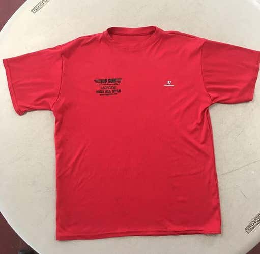 Top Gun Lacrosse Red Men's Medium Warrior baselayer