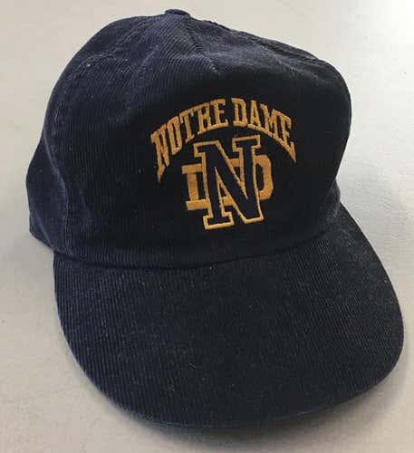 Corduroy Notre Dame Snapback