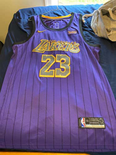 Lebron James Lakers Adult XL Nike Jersey