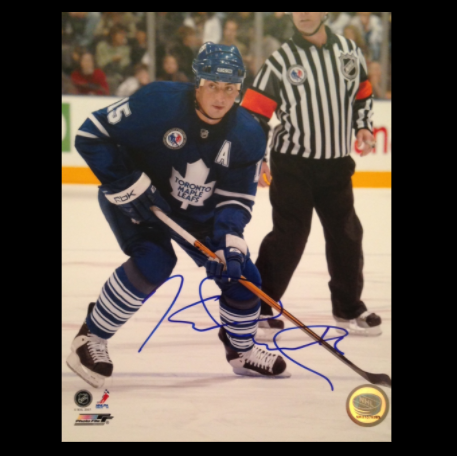 Tomas Kaberle Toronto Maple Leafs Signed 8x10 Photograph