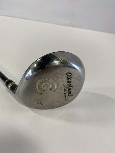 Used Cleveland Launcher 3 Wood Graphite Regular Golf Fairway Woods