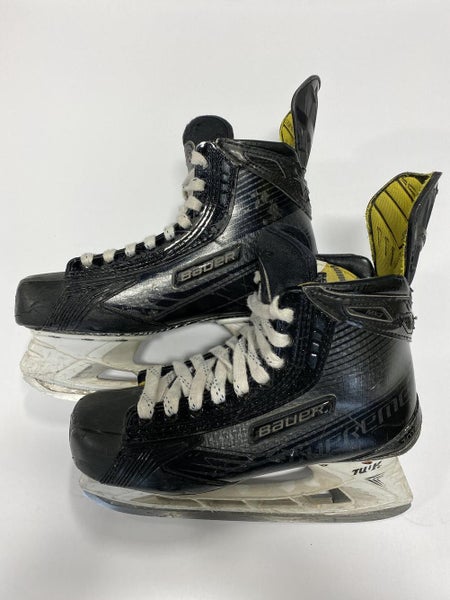 Used Bauer Supreme Mx3 Junior 04.5 Ice Skates Ice Hockey Skates