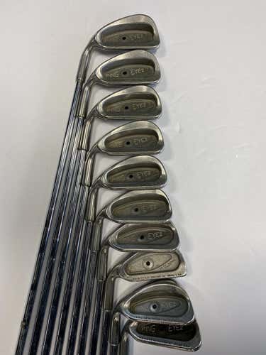 Used Ping Eye2 2i-sw Steel Regular Golf Iron Or Hybrid Sets