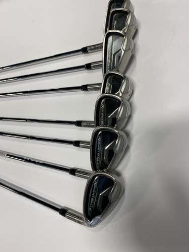 Used Taylormade Rocketballz 4i-pw Steel Regular Golf Iron Or Hybrid Sets