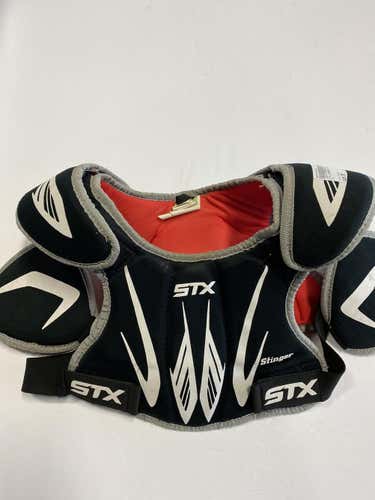 Used Stx Stinger Sm Lacrosse Shoulder Pads