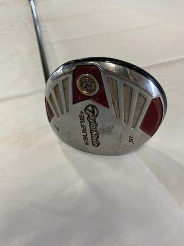 Used Taylormade Burner 3 Wood 3 Wood Steel Regular Golf Fairway Woods