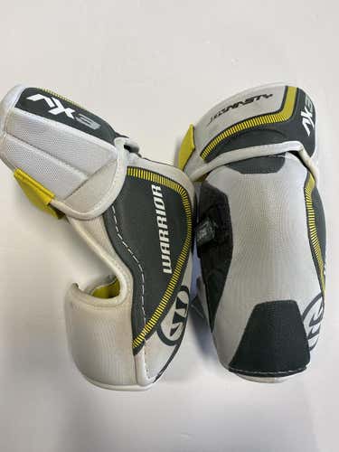 Used Warrior Dynasty Exv Lg Ice Hockey Elbow Pads