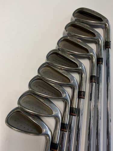 Used Taylormade Burner Supersteel 3i-pw Steel Stiff Golf Iron Or Hybrid Sets