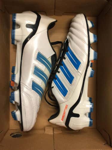 White Unisex Molded Cleats Adidas Adidas Adipower Predator TRX FG size:6 Cleats