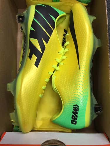 Yellow Unisex Molded Cleats Nike Mercurial Vapor IX FG Cleats