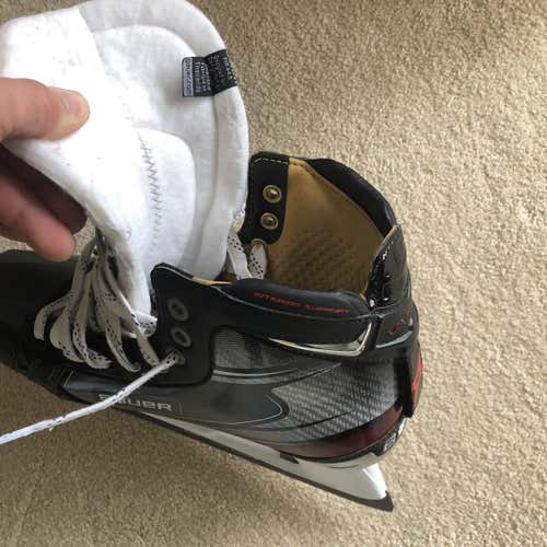 New Bauer Vapor 2X Pro D&R (Regular) Pro Stock Size 9 Hockey Goalie Skates