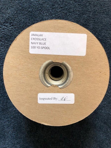 Navy Blue Crosslace - New - Jimalax - 100yd Spool