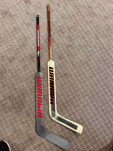 2-Pack of New Warrior 26” Quick Mid Curve Goalie Stick