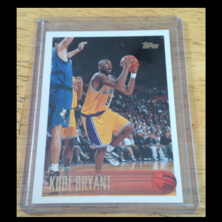 Kobe Bryant 1996-97 Topps Rookie Card