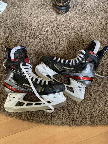 Senior Used Bauer Vapor 2X Pro Hockey Skates D&R (Regular) Pro Stock Size 7.5