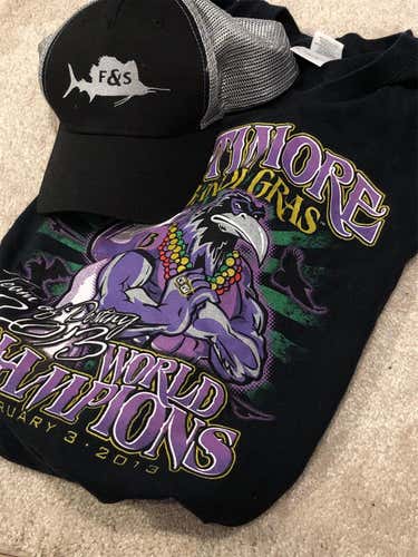 Ravens Shirt And Hat
