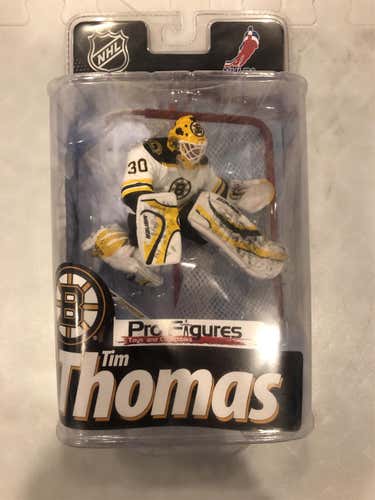 New Tim Thomas Bruins Player Figure
