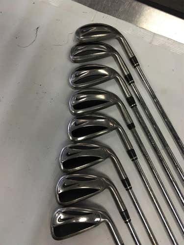 Used Right Handed Slingshot Regular Flex Steel Shaft Iron Set