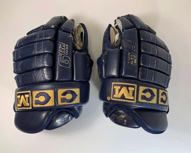 Blue Used CCM Tacks 4 Roll 12"  Gloves
