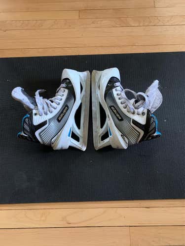 Used Bauer Reactor 4000 D&R (Regular)  Size 10 Goalie Skates