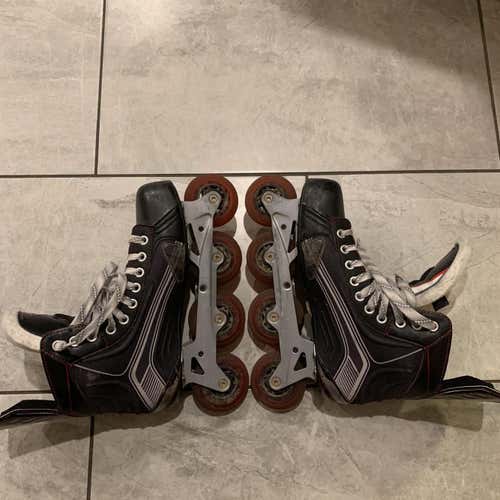 Senior Bauer D&R (Regular) Size 8 Inline Skates