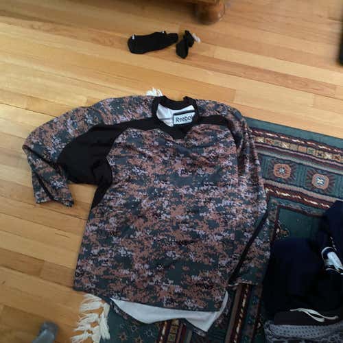 Camo Goalie Reebok Jersey