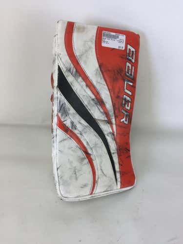 Used Bauer R4x Regular Ice Hockey Goalie Blockers