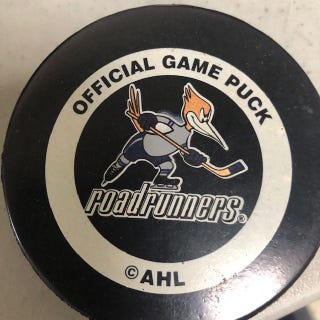 Toronto Roadrunners VERY RARE AHL Official Game Puck