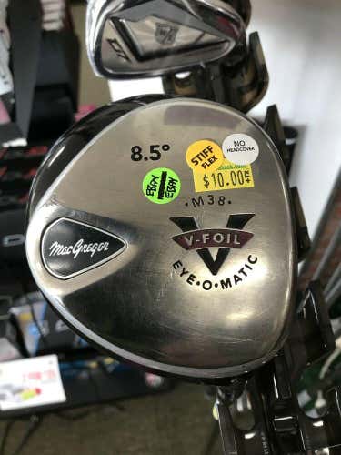 MacGregor V-Foil Eye-O-Matic 8.5* Driver, RH 45" Aldila NV 75-S Graphite #2177