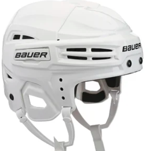 Bauer IMS 5.0 Hockey Helmet w/ Ronin R7-PRO Visor - Size Large / White